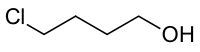 Strukturformel von 4-Chlorbutanol