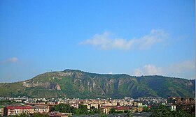 Vue depuis le quartier de Fuorigrotta.