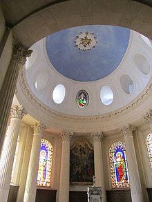 dôme du choeur de l'église de Givry