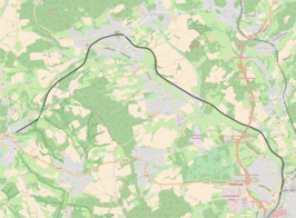 Spoorlijn St Wendel - Tholey op de kaart