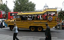 Duck Tour" in London