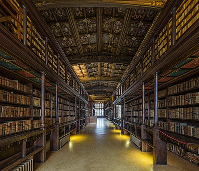 Duke Humfrey's Library Interior 2, Bodleian Library, Oxford, UK - Diliff.jpg