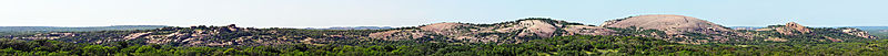 Enchanted Rock panorama