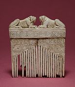 Etruscan comb, c. seventh century BC.