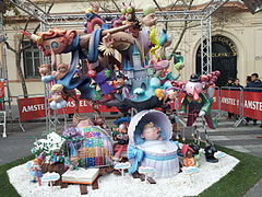 Falla infantil de l'Exposició en 2015