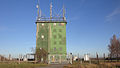 Fernmeldeturm (A-Turm) der ehemaligen Bezirksrichtfunkzentrale der Partei in Dresden-Gompitz