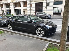 Model 3 avant restylage avant 2020.