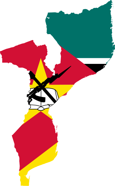 파일:Flag map of Mozambique.svg