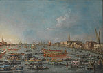 Bucintoro-festivalen i Venedig (1727-1793). Statens Museum for Kunst, Köpenhamn.