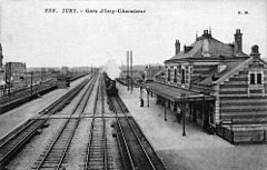 IVRY-CHEVALERET - La gare, 1900