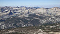 Kaweah Dağı'ndan "Great Western Divide"