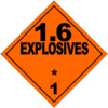Class 1.6: Explosives