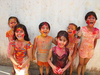 English: 'HOLI' is such a fun-filled culture i...