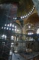 Hagia Sophia interior, wide angle view