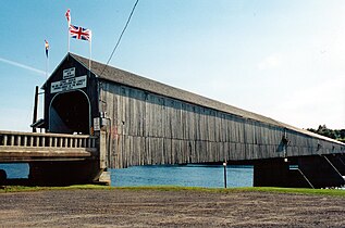 Ponte coperto di Hartland, nel Nuovo Brunswick