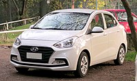 Hyundai Grand i10 sedan (Chile; facelift)