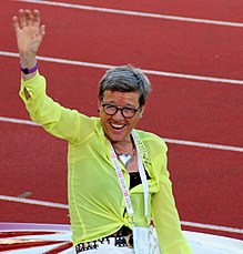 Ingrid Kristiansen (hier im Jahr 2015) wurde Achte – später war sie sehr erfolgreich auf längeren Strecken und entwickelte sich zu einer Weltklasse-Marathonläuferin