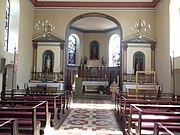 Intérieur de l'église Sainte-Marguerite.