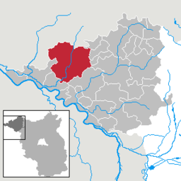 Läget för kommunen Karstädt i Landkreis Prignitz