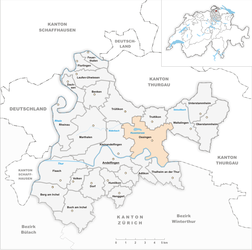 Ossingen – Mappa