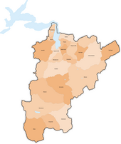 Karte Gemeinden des Kantons Uri farbig 2011.png