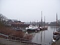Kutterhafen Köhlfleet, verwendet auf Köhlfleet