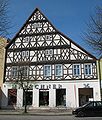 Half-timbered house dating from 1682