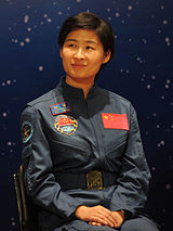 Liu Yang became the first Chinese female in space in 2012. LIU Yang CUHK 2012.JPG