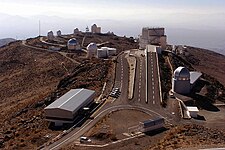 NTT visto desde Sitio del Telescopio de 3.6m de ESO
