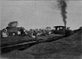 Fotografía del tren de 1908.