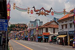 Deretan Rumah Kedai di Little India