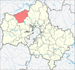 Klinskij rajon – Mappa