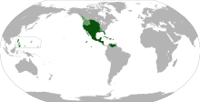 Mapo de Nova Hispanio