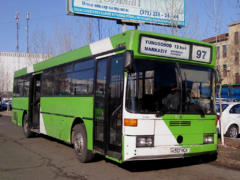 Mercedes-Benz O405 на маршруте № 97 (а/с «ЦУМ „Ташкент“»)