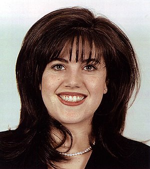 English: Monica Lewinsky, from her government ...