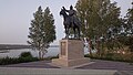 Памятник хану Котрагу (скульптор Д. Дишков, 2019 год), 2023 год