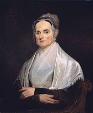 Lucretia Mott, målning av Kyle 1841.