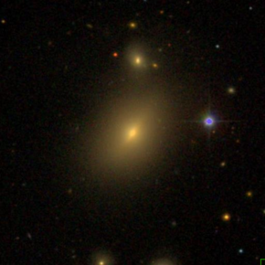 НГЦ 4187B (над NGC 4187)