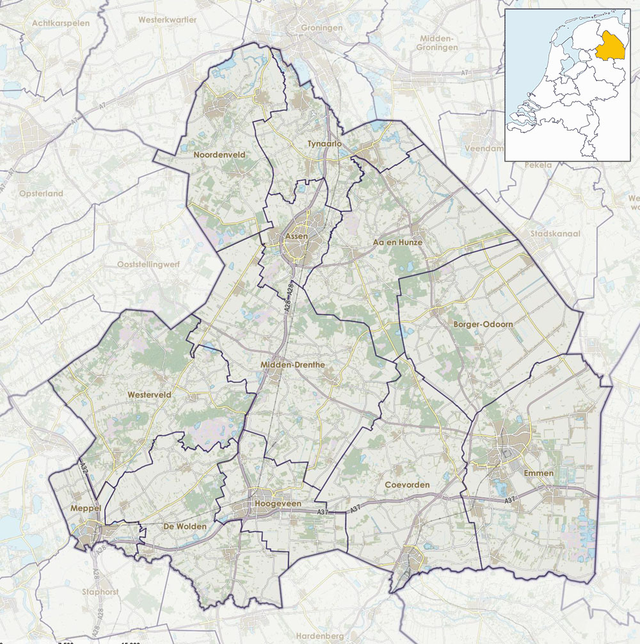 Provincie Drenthe (Nederland) (Drenthe)