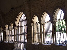 El pórtico, antiguo claustro