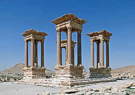 Tetapylon von Palmyra (Syrien)