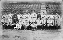 Фотография команды Филадельфии Филлис 1915 года