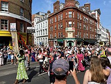 Photo of the procession in honour of our lady of mount Carmel