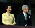 Il principe con la moglie al Palazzo Imperiale nel 2011