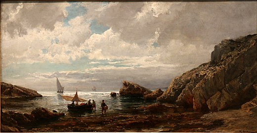 Le Retour des pêcheurs, musée d'Art de Toulon.