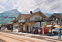 station building in 1999