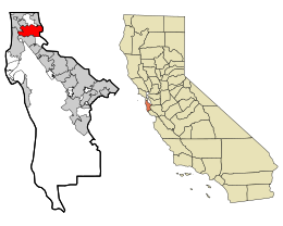 South San Francisco – Mappa