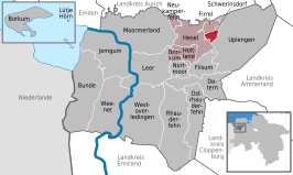 Kaart van Schwerinsdorf