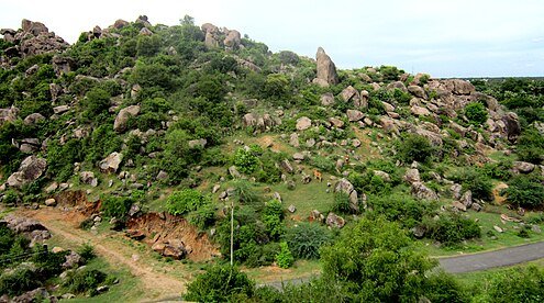 Kodra Vijayadri (pamje jug-perëndimore)