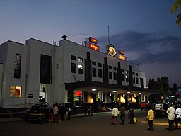 Centralstationen i Solapur.